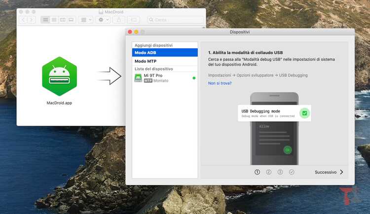 MacDroid, överföra filer från Mac till Android utan tredjepartsapplikationer 3