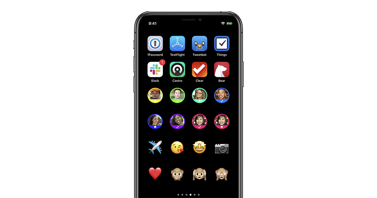 iconos personalizados iphone