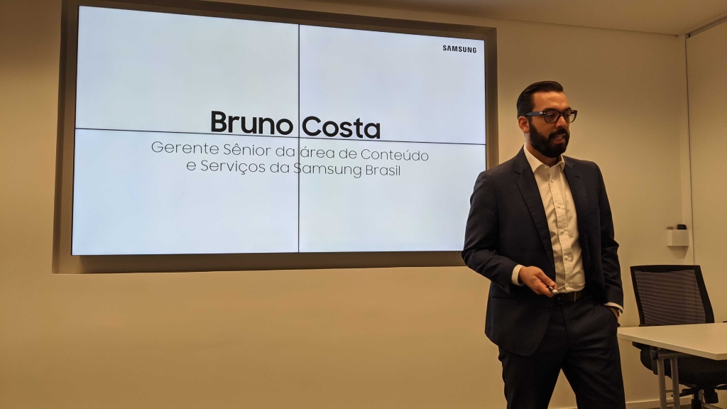 Bruno Costa, manajer senior konten dan layanan untuk area perangkat seluler di Samsung Brazil