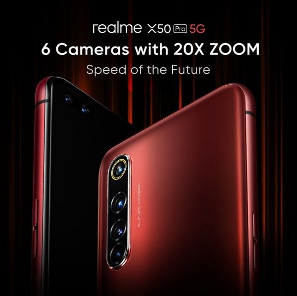 Harga Realme X50 Pro di India dilaporkan akan ditetapkan sekitar Rs 50.000 1