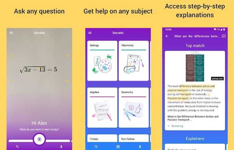 Sokrates by Google, en Android-applikation som hjälper dig att läxa 1