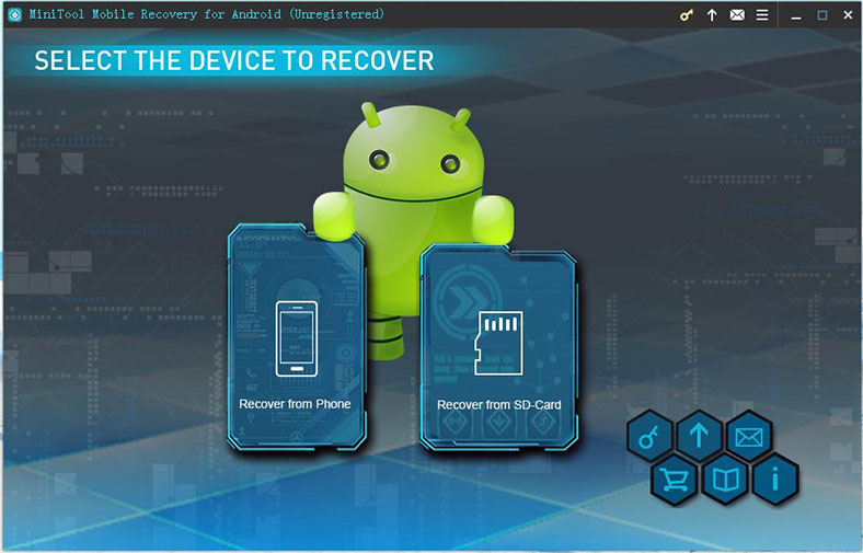 MiniTool Android-återställning