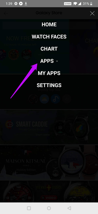 Hur man lägger till applikationer till Samsung Galaxy Active Watch 2 3