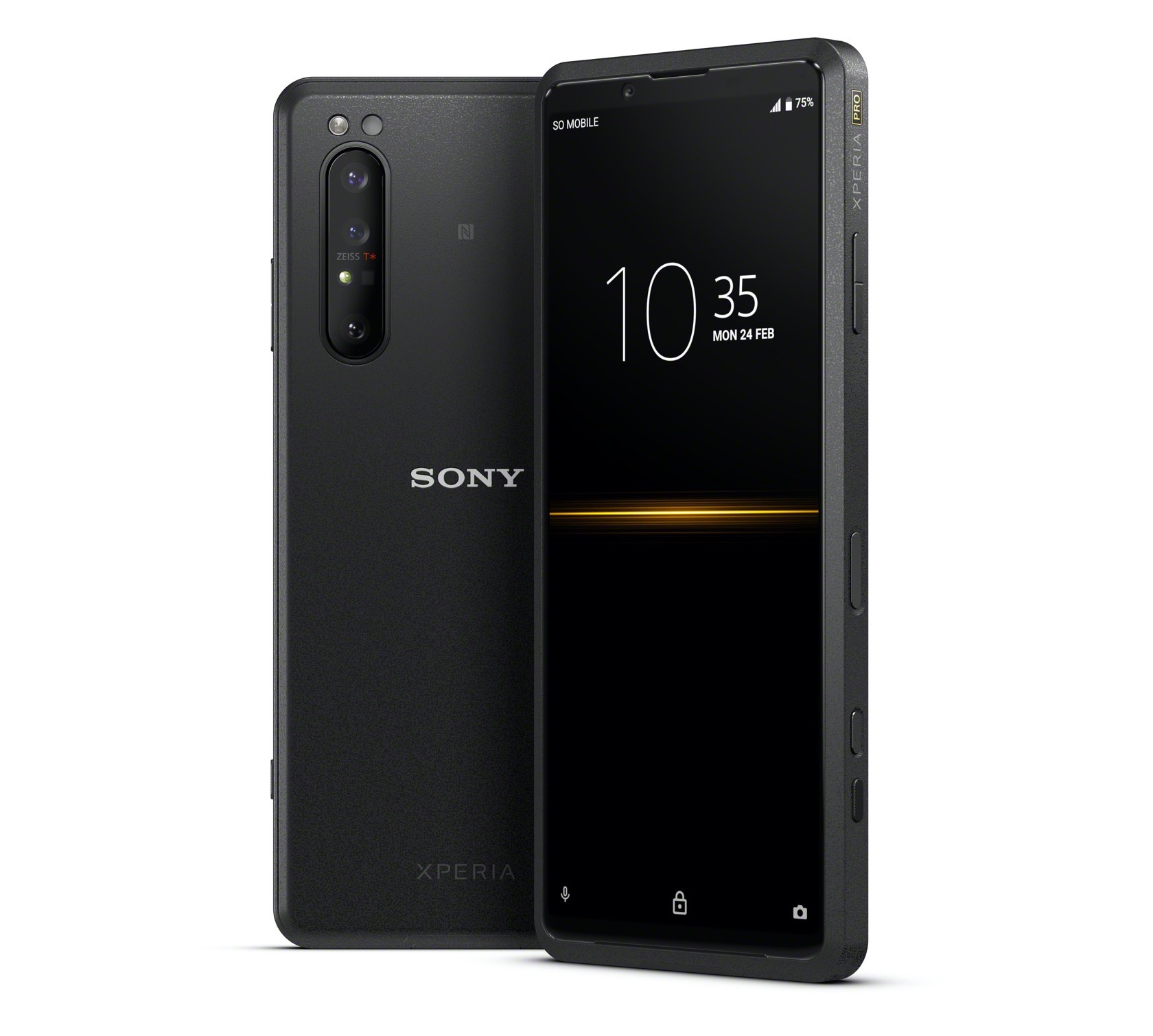 Sony Xperia Pro-telefonen fungerar också som ett 5G-sändningssystem och kameraskärm 1