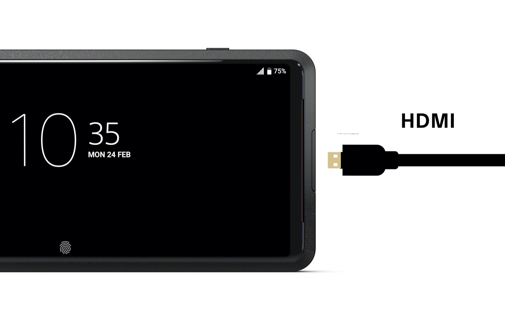Sony Xperia Pro-telefonen fungerar också som ett 5G-sändningssystem och kameramonitor 2