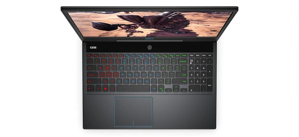 Dell G5 anteckningsbok och RGB-tangentbord