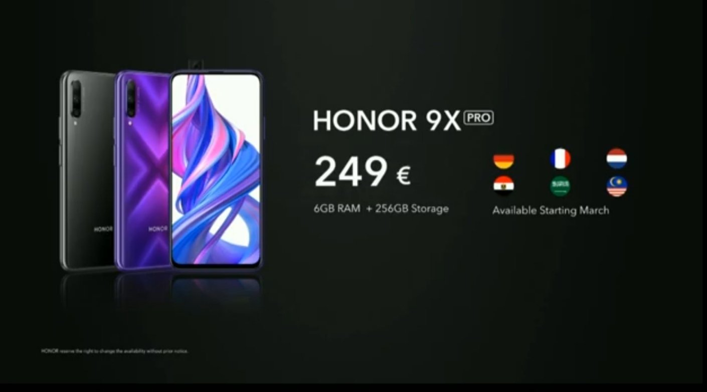 Honor View 30 Pro 5G dan Honor 9X Pro diluncurkan untuk pasar internasional 3