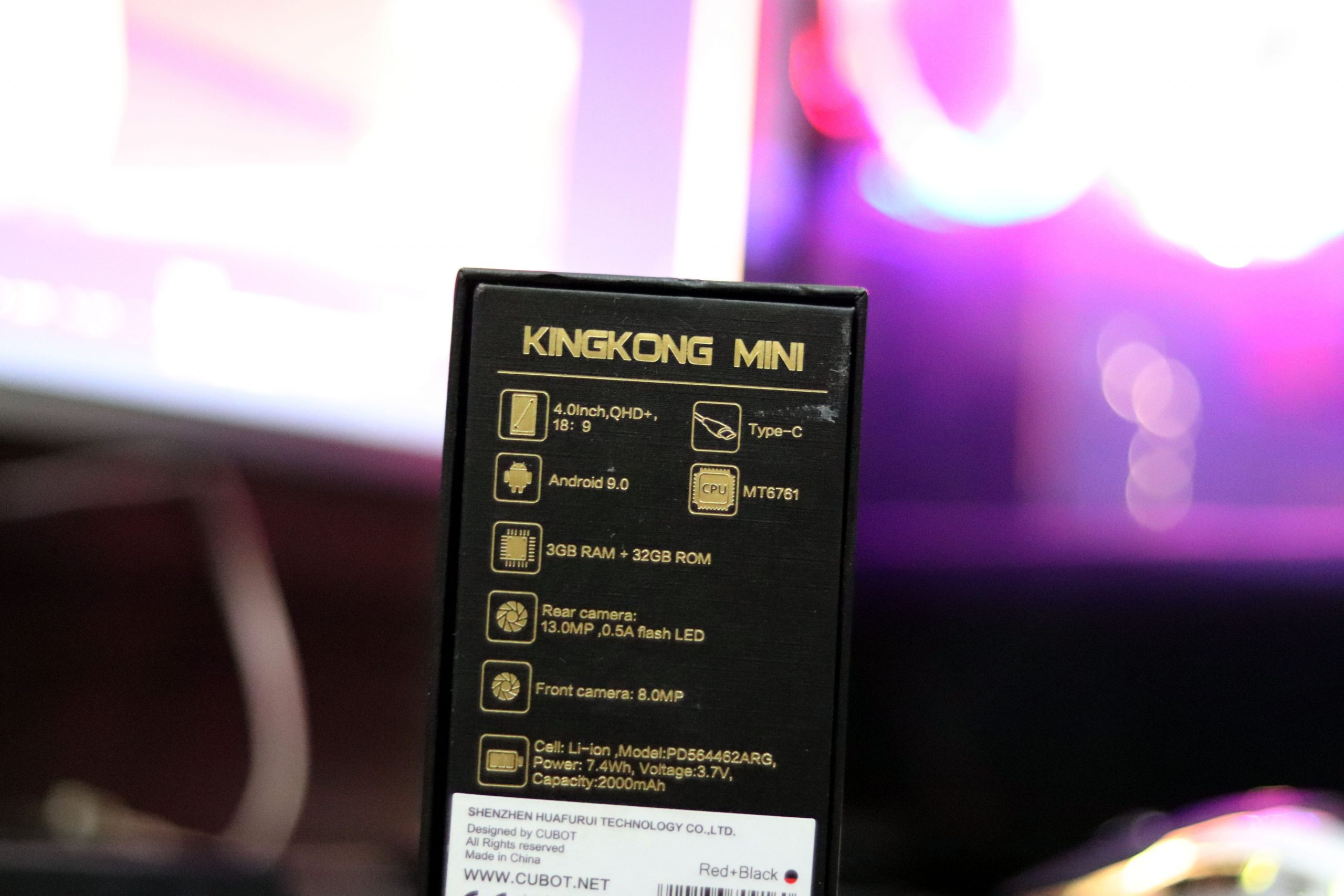 Ulasan Mini Cubot KingKong: Tampilan Layar Mengejutkan 4.0 inci 7