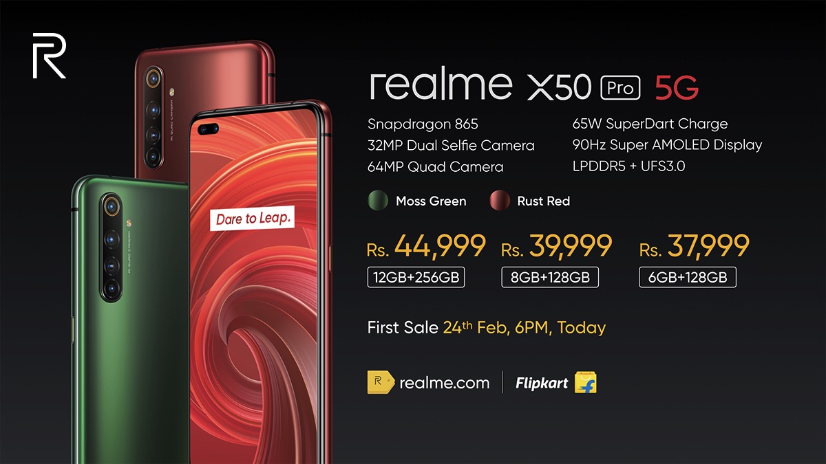 Realme X50 Pro debuterar i Indien som den första 5G-telefonen, nu på Flipkart 1