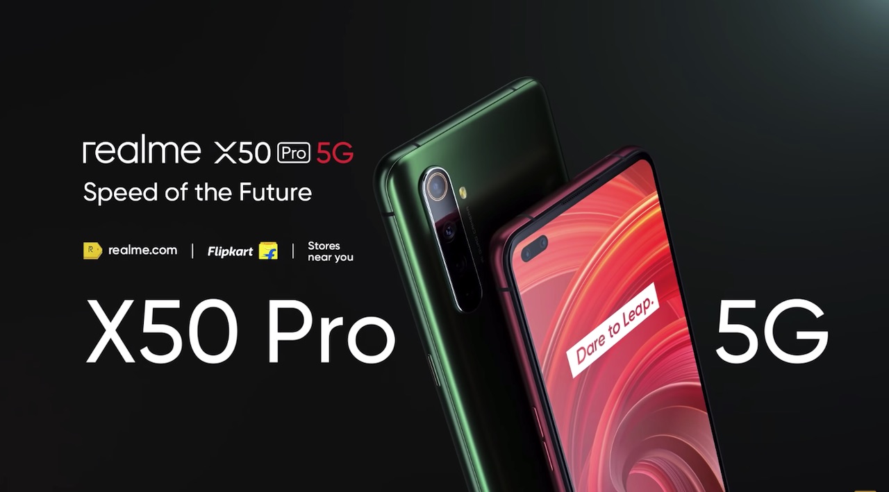 Realme X50 Pro debut di India sebagai ponsel 5G pertama, sekarang di Flipkart