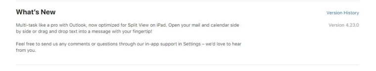 Outlook untuk iPadOS diperbarui dengan Split View dan dukungan multi-tasking Slide Over 2