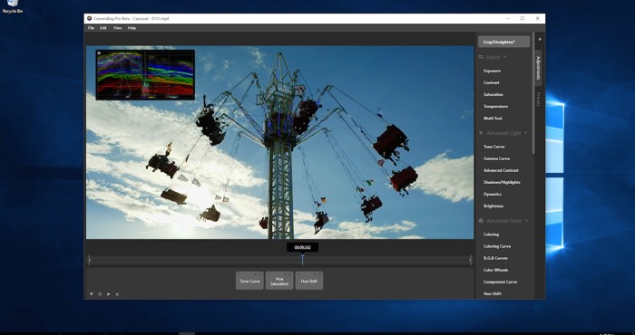 CameraBag Pro-videoredigeringsprogramvara för Mac