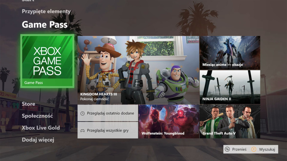 Uppdatering av Xbox One februari
