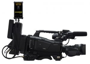 Xperia Pro dapat digunakan sebagai monitor untuk kamera video khusus