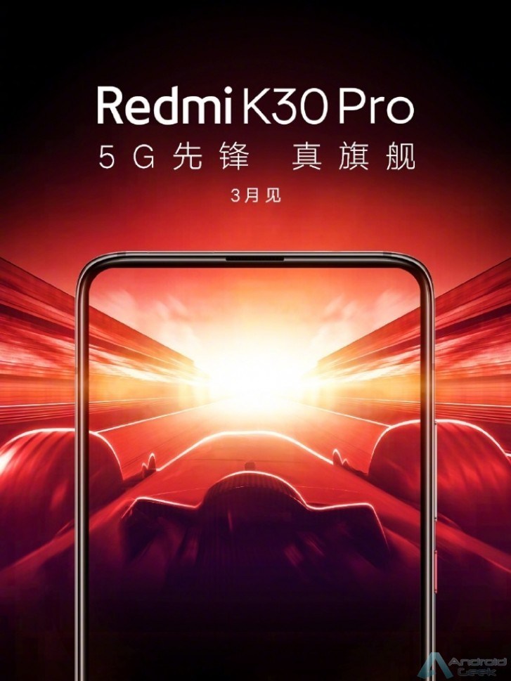 Redmi K30 Pro tiba pada bulan Maret dengan 5G
