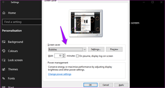 Memecahkan Screensaver Tidak Berfungsi Windows 10 Edisi 3