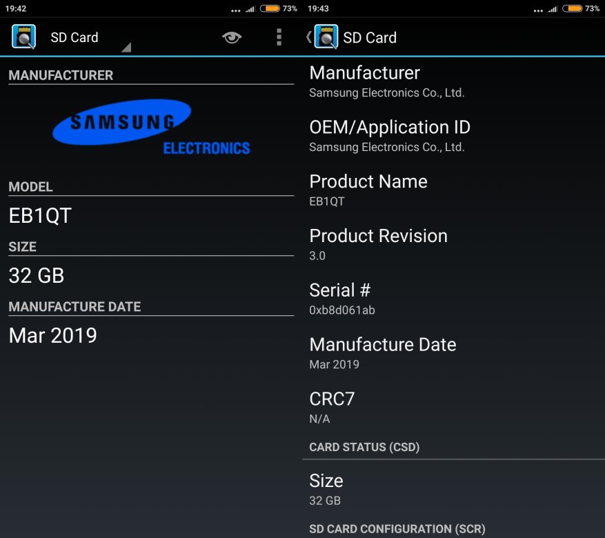 Kartu microSD Samsung Evo Plus 32 GB: bayi lincah 7