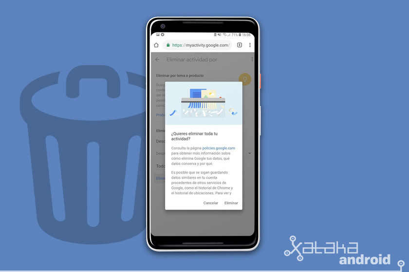 Cara menghapus riwayat pencarian Google dari ponsel Android