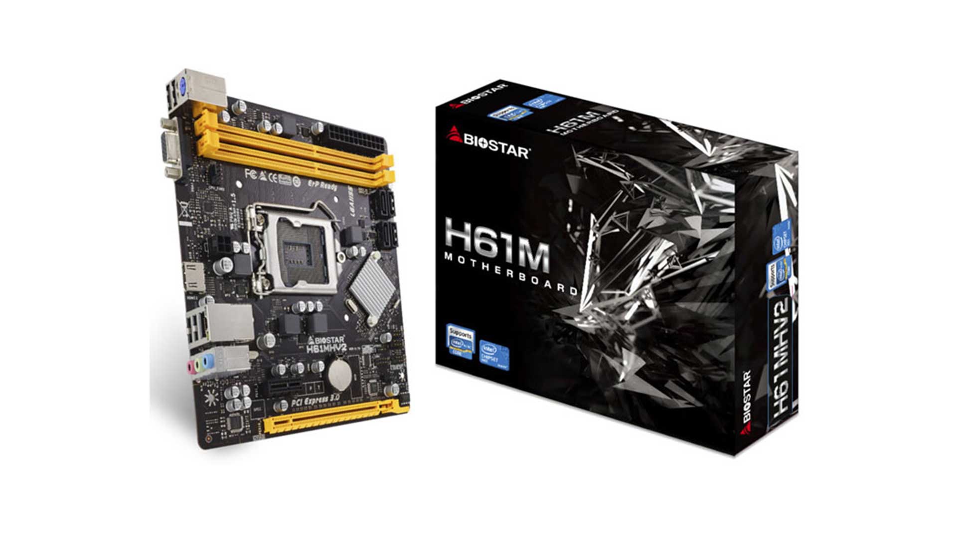 BIOSTAR mengumumkan motherboard H61MHV2, yang kompatibel dengan prosesor Intel generasi ke-2 dan ke-3
