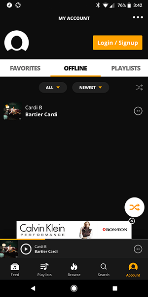 Den bästa gratis musiknedladdningen för Android 3