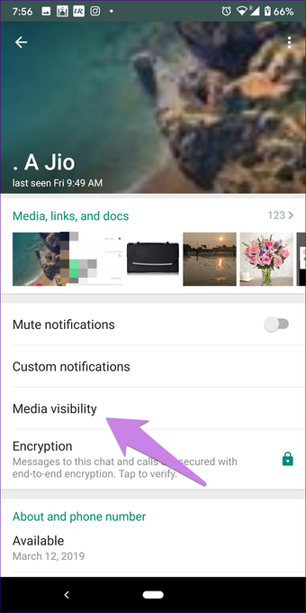 Gambar Whatsapp tidak menampilkan galeri di android iphone 6