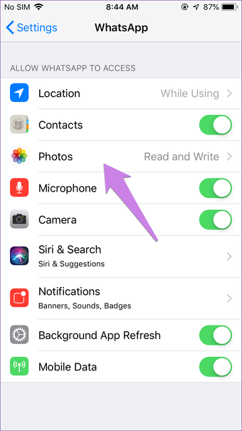 Gambar Whatsapp tidak menampilkan galeri di iphone android 21