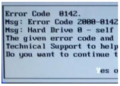 Kegagalan Hard Drive: Kode Kesalahan 2000 0142 2