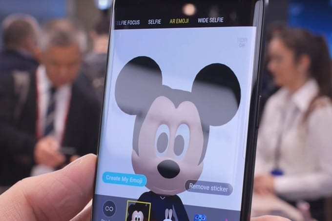 Bagaimana Mickey Mouse AR Emojis Bekerja pada Samsung Galaxy S9 dan S9 + dan cara menggunakan 3