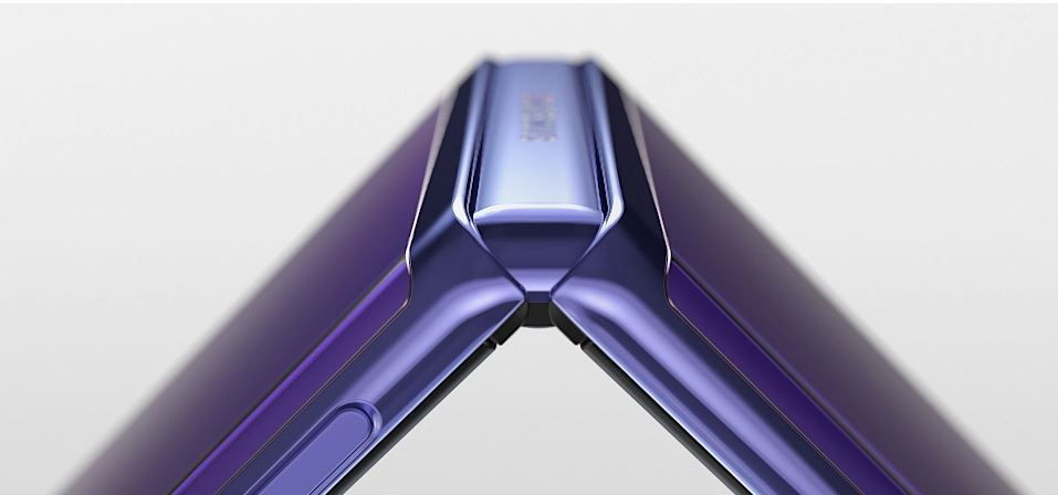     Samsung gör speciella gångjärn för att låta skärmen böjas