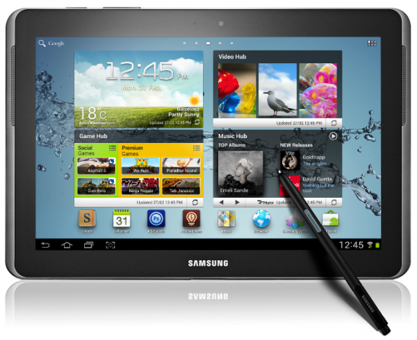 Rooting DDALH1 Android 4.0.4 på Galaxy Note 10.1 Official Stock Firmware N8000 6
