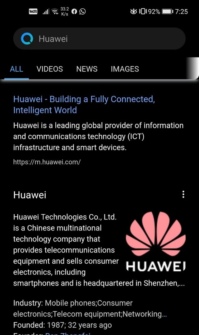Aplikasi Huawei Search: solusi untuk semua perangkat 1