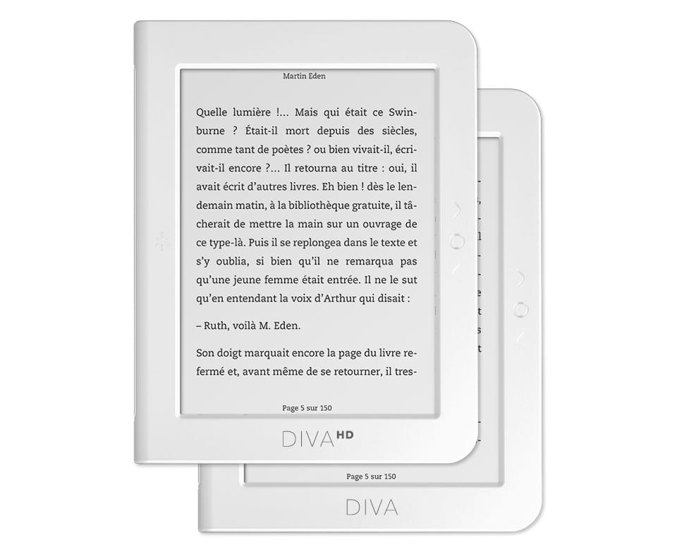 Bookeen Meluncurkan pembaruan baru untuk Pembaca Elektronik Diva dan Diva HD
