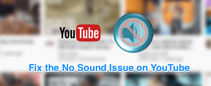 Cara Memperbaiki No Sound On YouTube