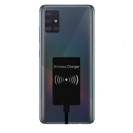 Samsung Galaxy A51 USB-C Qi Wireless Charging Adapter