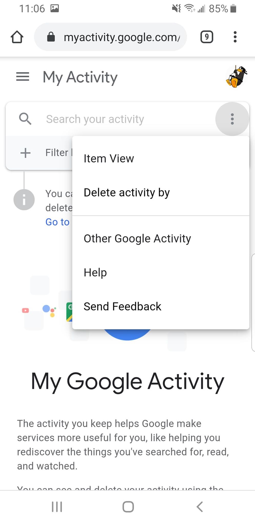 Cara Menghapus Sepenuhnya Semua Aktivitas Google Anda 1