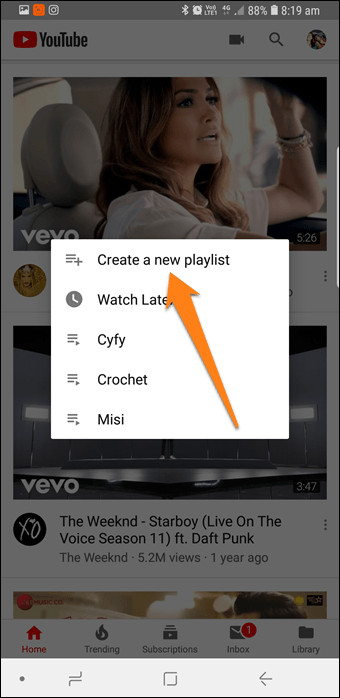 Hur du upprepar video genom att köra Android OS för smartphones och surfplattor 