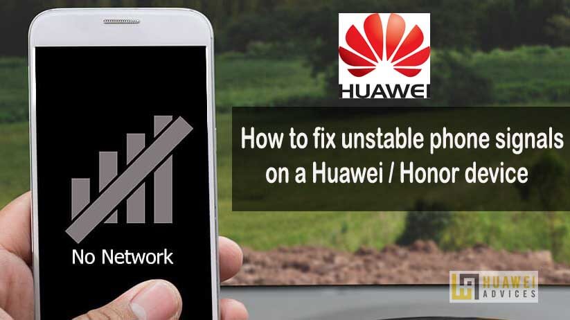 Cara memperbaiki sinyal telepon yang tidak stabil pada perangkat Huawei / Honor