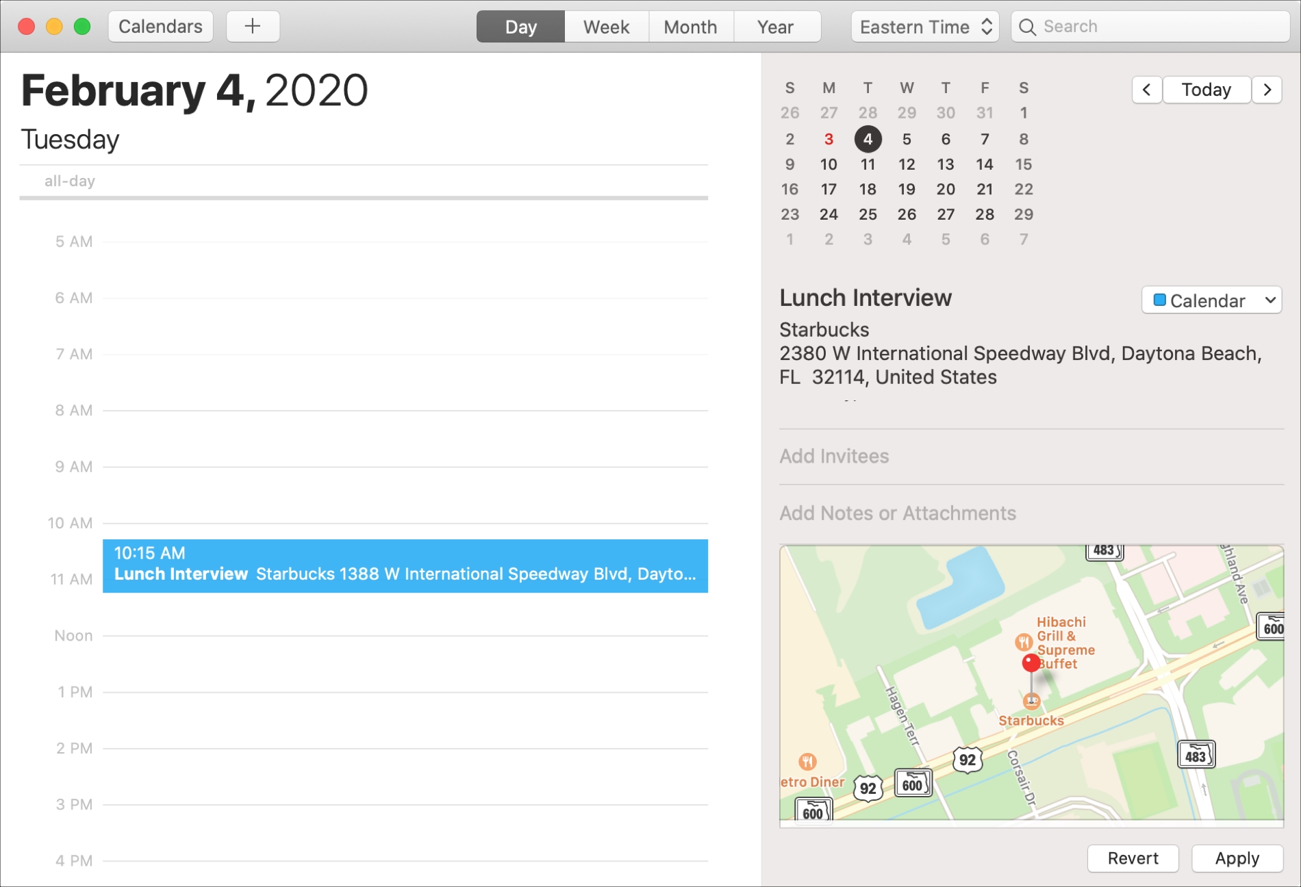 Kalender Mac Dengan Lokasi di Peta