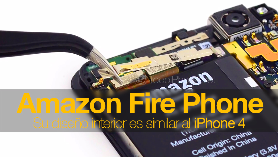 Amazon Fire Telefons interna design är inspirerad av iPhone 4 2
