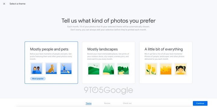 Gambar - Foto Google akan menambahkan langganan pencetakan foto