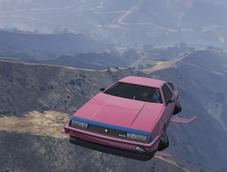 🥇 GTA 5 The Flying Pink Car Deluxo adalah Fenomena Sendiri
