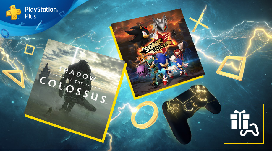 Game Maret untuk PlayStation Plus Shadow of the Colossus dan SONIC FORCES