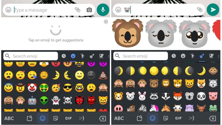 Gboard börjar lansera nya emoji-klistermärken för beta 1-användare