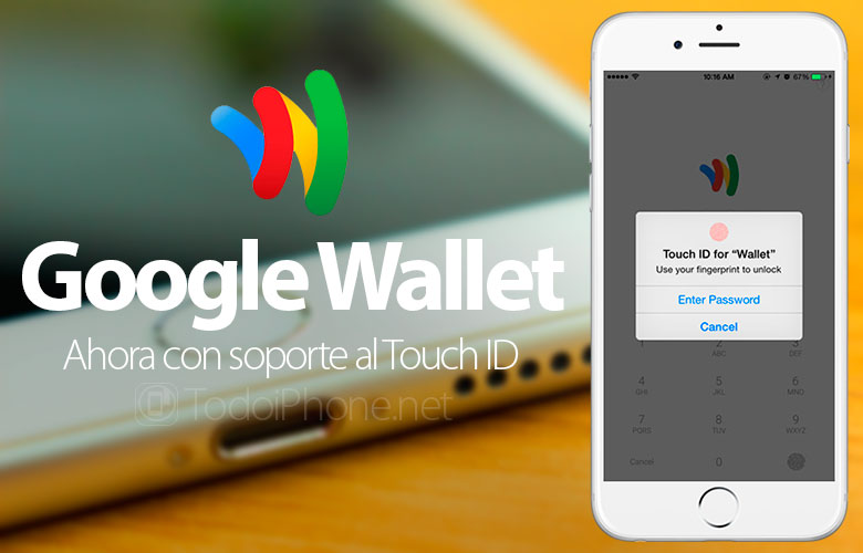 Google Wallet har nu stöd för Touch ID 2