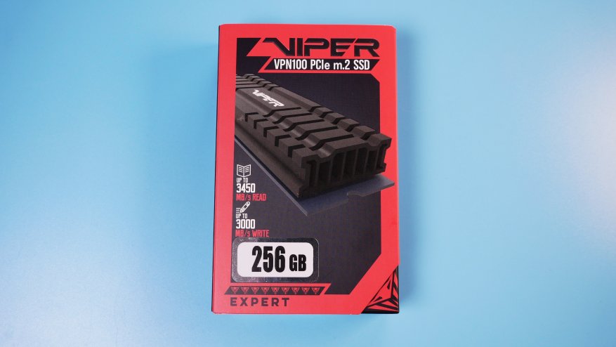 Ikhtisar NVMe M.2 SSD Viper VPN100 256 GB 3