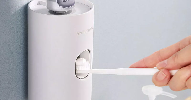 Ini adalah alat sterilisasi sikat gigi baru dengan dispenser pasta gigi yang dijual Xiaomi di Youpin dengan harga hanya 13 euro