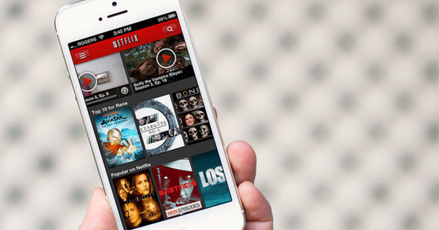 Ini adalah bagaimana Netflix mempresentasikan aplikasi pertamanya di keynote iPhone 4 1