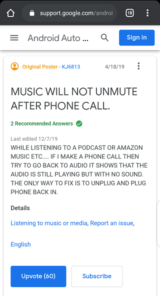 Kesalahan koneksi internet otomatis Android, bunyikan musik setelah panggilan, & Google Assistant masalah yang diakui 1