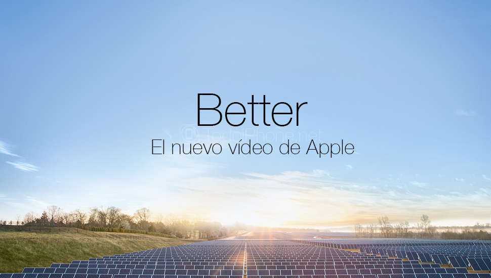 Bättre, Apples nya video som talar om miljö 2