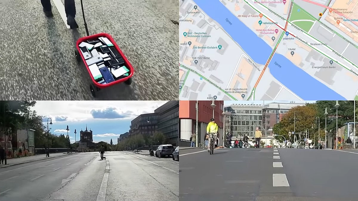Man Uses 99 Smartphones to Fool Google Maps and Create a Fake Traffic Jam: Video